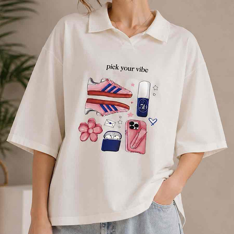 تیشرت یقه دار ترندی