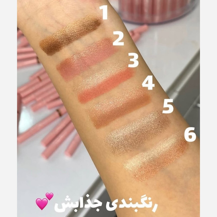 پک سایه چشم استیکی دورنگ